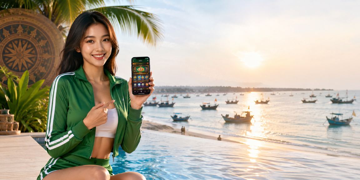 Người chơi phong cách vui vẻ tham gia jackpot tại Mũi Né